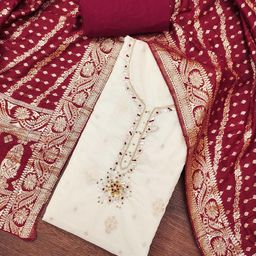 MANVAA Woven Design Unstitched Dress Material-picture-28