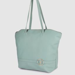 Baggit Blue Structured Handheld Bag image 2