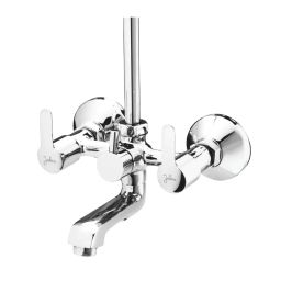 Jabra Wall Mixer With L-Bend (L) Aqua Series Brass Chrome Finish Wall Mount Silver-image-74