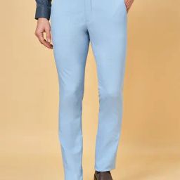 Peregrine by Pantaloons Angel Falls Slim Fit Trousers-picture-13