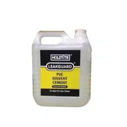 Holdtite 5 L Leakguard PVC Regular Body Solvent Cement for Rigid PVC Pipe Fittings-image-49