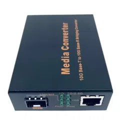 Hanutech 10G Media Converter Open with SFP Transceiver 10G Base-T to 10G Base-R-29