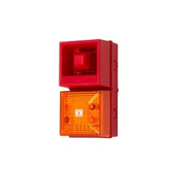 clifford and snell Clifford Snell YL40 Series Amber Sounder Beacon 24 V DC IP65 Wall Mount 108 dB at 1 m, YL40/DL/A/25/RN/WR(2)-picture-9