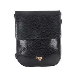 Baggit Black Textured Small Backpack-image-36