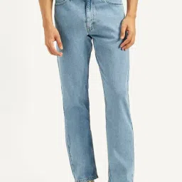 Levi's 513 Light Blue Cotton Slim Fit Jeans-picture-44