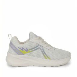 Campus Women's RAYE Off White Running Shoes-image-41