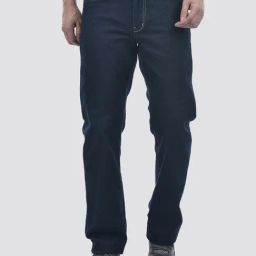 NUMERO UNO Dark Indigo Regular Fit Solid Jeans-image-19