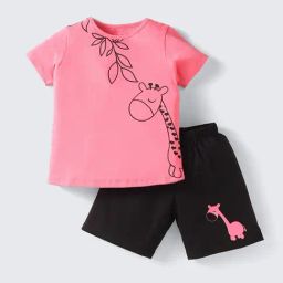 Nite Flite Kids Multi Cotton Printed Top and Shorts-image-7