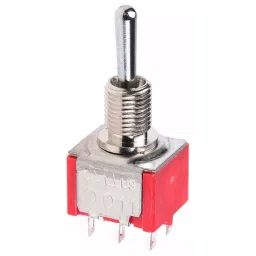 RS PRO Toggle Switch Panel Mount On-On-On DPDT Solder Terminal, 7347050-13