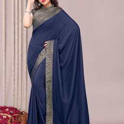 KALINI Solid Saree-image-28