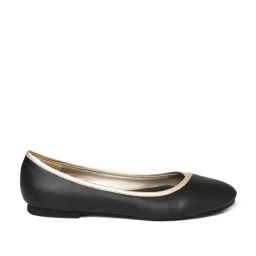 Aurelia Women's Black Flat Ballets-image-54