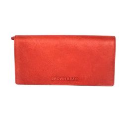 BROWN BEAR Red Leather Wallet for Women-23