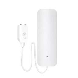 amiciSmart WiFi Water Leak Alarm Smart App Controlled Overflow Sensor Battery Powered Water Leakage Detector 2xAAA, 1xWIFI-WTR-SEN-N-17