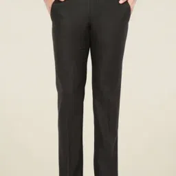 Van Heusen Black Slim Fit Trousers-picture-34