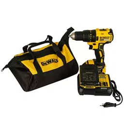 Dewalt Black and Yellow Cordless Driver Drill2 Ah (With Battery Pack)),DCD710D2-IN image 1