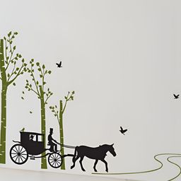 INDIAN ROYALS Green & Black Printed Waterproof Wallpaper-picture-28
