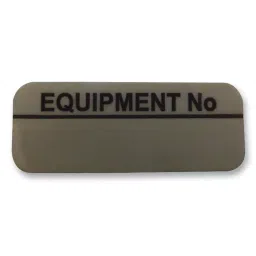 MULTICOMP PRO Pre Printed Labels LABEL, EQUIPMENT NO, PK100, 7827642 (Pack of 100)-11