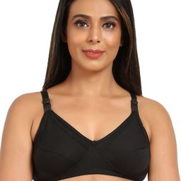Mine4Nine Pack of 6 Non Padded Maternity Bra - Full Coverage image 4