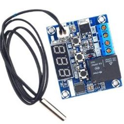 WX-101W DC12VDigital LED Temperature Thermostat Control Switch Board with NTC Probe Cable 20cm-12