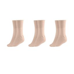MUKHAKSH Beige Cotton Socks-picture-2