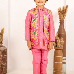 Jilmil Boys Regular Kurta with Trousers-25