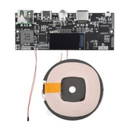 QC4.0 QC3.0 LED Color Display USB PD Fast Charge 22.5W With Wireless-image-58