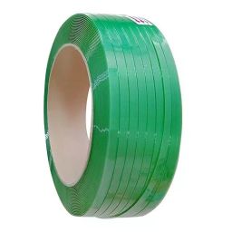 GENERIC 19 mm Width, 1 mm Thickness Green Emboss Pet Strap Roll, (Roll of 20 Kg)-29