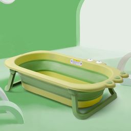 Babyhug Foldable Baby Bath Tub - Green-91