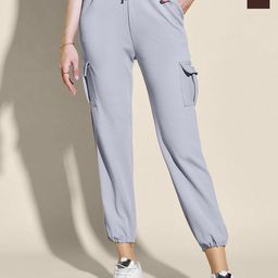CORSICA Women Relaxed High-Rise Joggers Trousers-image-96
