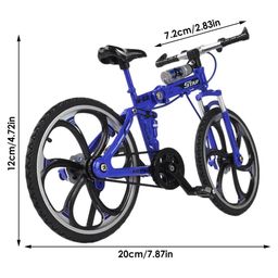 Magicwand 1:8 Scale Die-Cast Alloy Based Racing Toy Foldable Bicycle Fully Working Model for Collectors image 3