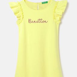United Colors of Benetton Flutter Sleeve A-Line Dress-picture-51