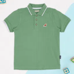Pantaloons Junior Boys Polo Collar T-shirt-picture-50