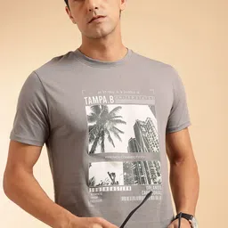 French Connection Graphic Printed T-shirt-image-63