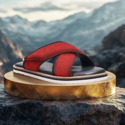 Bugatti Men's Cobie Red Cross Strap Sandals-picture-33
