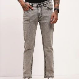 Showoff Grey Straight Fit Jeans-image-29