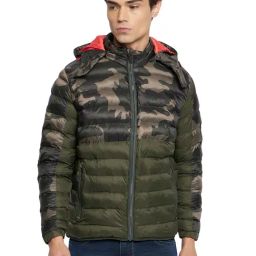 Duke Green Blended Regular Fit Camouflage Jacket-picture-4