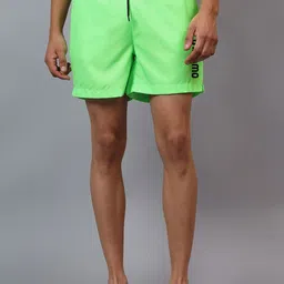 La Intimo Men Solid Mid-Rise Swim Shorts-image-87