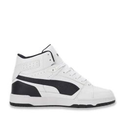 Puma Men's RBD Game Nova White Ankle High Sneakers-image-62