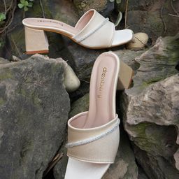 DressBerry Women Embellished Block Heel Sandals-image-93