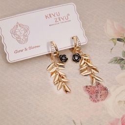 Anouk Contemporary Drop Earrings-image-95