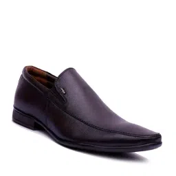 Hitz Men's Brown Formal Slip-ons-image-72