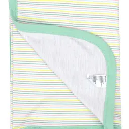MiArcus Multicolor Cotton 280 GSM Blanket (0-12 Month) - Set of 1-image-18