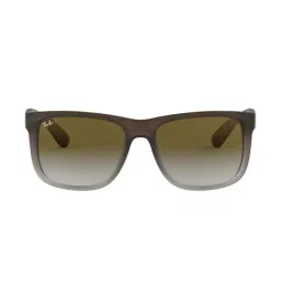 Ray-Ban 0RB4165 Dark Green Gradient Justin Square Sunglasses - 54 mm-image-42