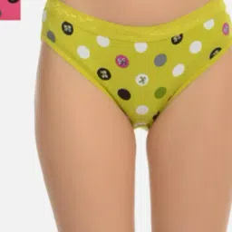 Mod & Shy Multi Polka Dot Print Panties-picture-45