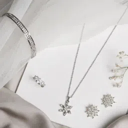 Joker & Witch Esterlla Silver Jewellery Set-picture-23