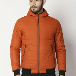 Pepe Jeans Orange Regular Fit Hooded Jacket-picture-12