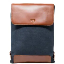 Tohl Blue Leather Large Convertible Backpack-picture-40