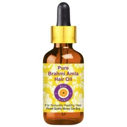 Deve Herbes Pure Brahmi Amla Hair Oil with Glass Dropper - 50 ml-4