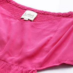 Label Ritu Kumar Fuchsia Top image 5