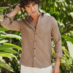 Campus Sutra Men Comfort Opaque Casual Shirt-picture-43